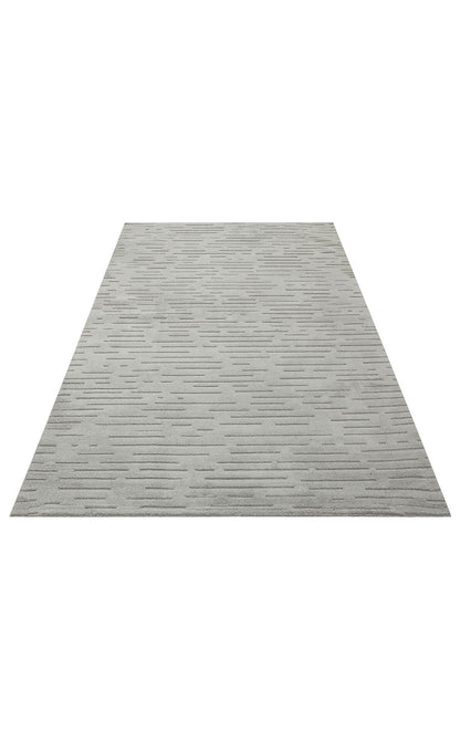 Missori MSR 05 Gri - Hav Toz Vermez Yumuşak Dokulu Modern Halı