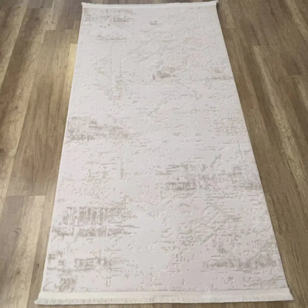 Dekor Modern Halı 1058 Bej Yumuşak Dokulu Saçaksız Salon Halısı