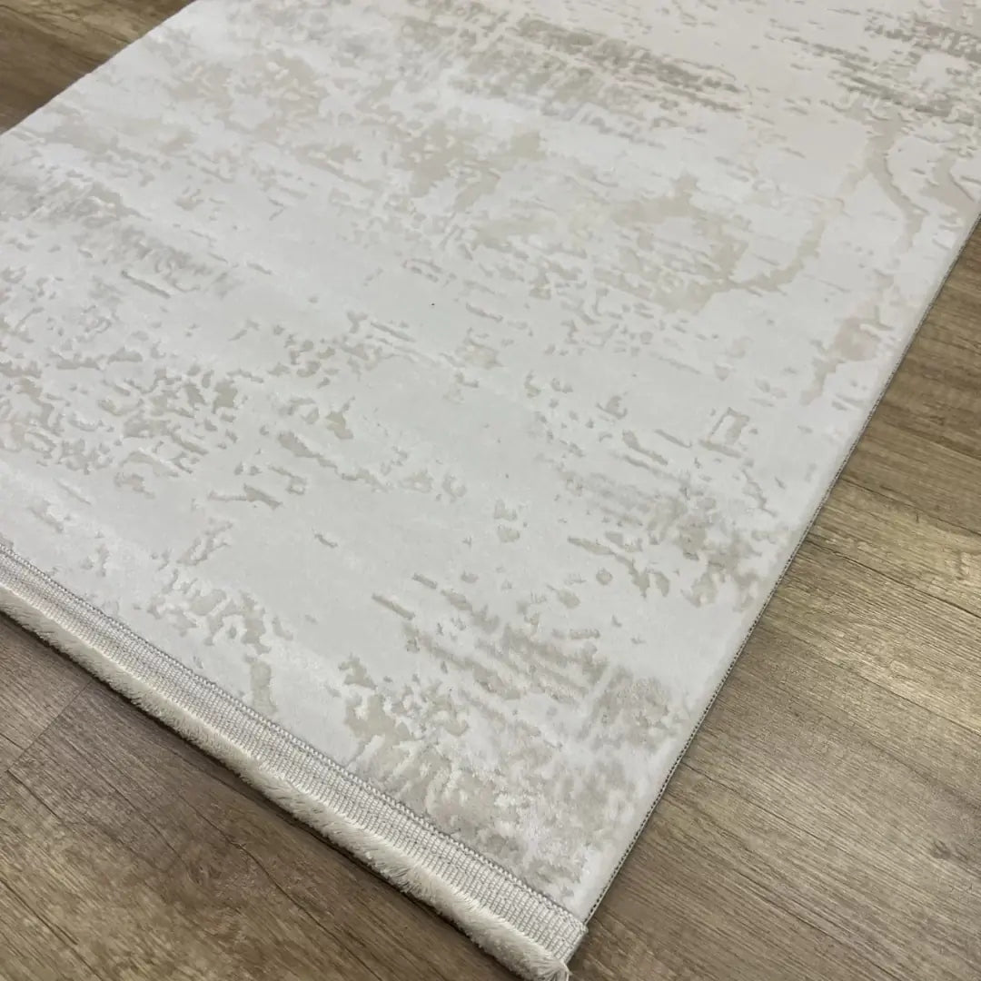 Dekor Modern Halı 1058 Bej Yumuşak Dokulu Saçaksız Salon Halısı