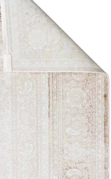 PDN 01 BEIGE  - PADONA - Extra Yumuşak Dokulu Sık Dokuma Modern Desenlere Sahip Şık Salon Halısı