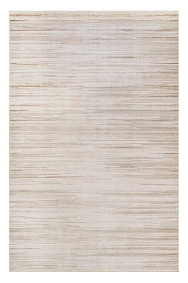 Moda 1079 Bej Minimal ve Modern Tasarımlı Oturma Odası Halısı