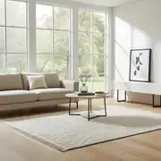 Dizayn 1089 Gri İskandinav Desenli Bukleli Modern Halı