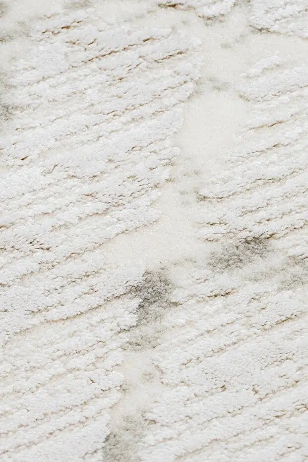 Moda 1098 Beyaz Minimal ve Modern Tasarımlı Oturma Odası Halısı
