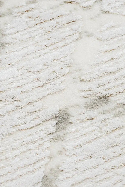 Moda 1098 Beyaz Minimal ve Modern Tasarımlı Oturma Odası Halısı