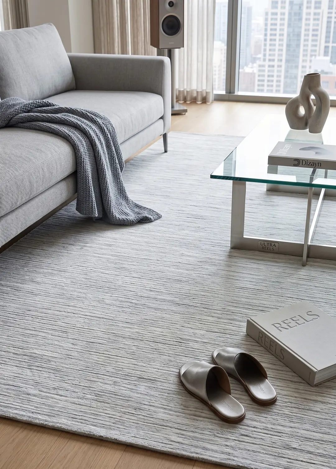 Nova 1123 Krem Yumuşak Dokulu, Modern Desenli Şık Makine Halısı