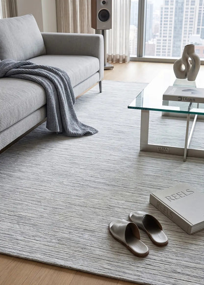 Nova 1123 Krem Yumuşak Dokulu, Modern Desenli Şık Makine Halısı