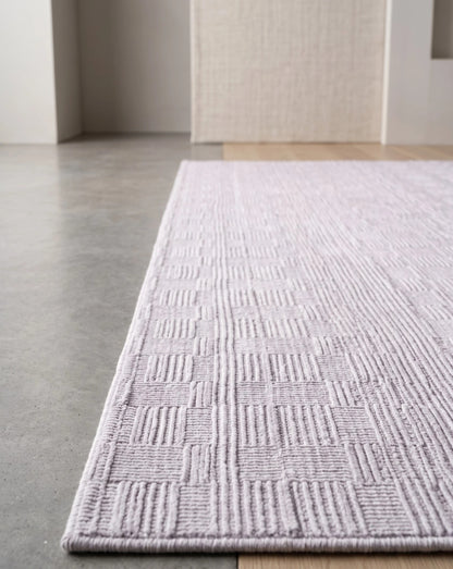 Dekor Modern Halı 1136 Vizon Yumuşak Dokulu Saçaksız Salon Halısı
