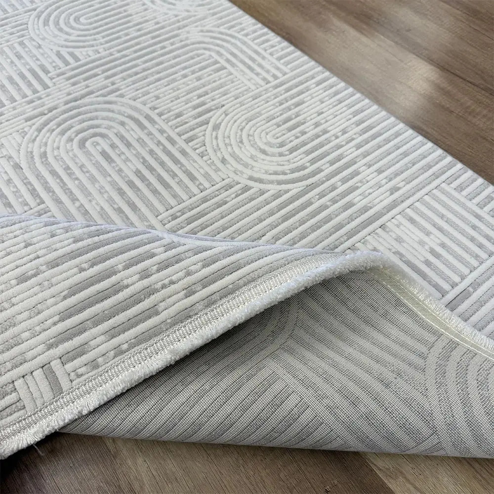 Markiz 1138 Krem Modern Halı – Sade Tasarım, Yumuşak Doku ve Dayanıklı Yapı
