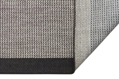 Sisal Plus 1147 Bej Siyah – Pamuk Tabanlı Şık ve Kolay Temizlenen Halı