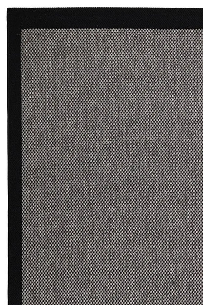 Sisal Plus 1148 Gri Siyah   – Pamuk Tabanlı Şık ve Kolay Temizlenen Halı