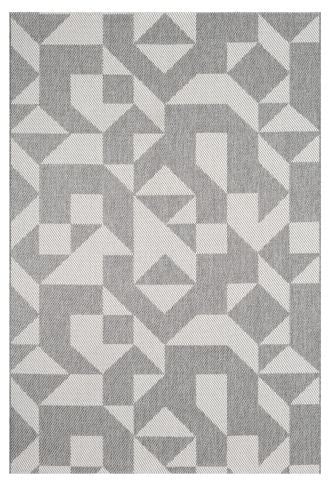Sisal Plus 1196 Krem Gri – Pamuk Tabanlı Şık ve Kolay Temizlenen Halı