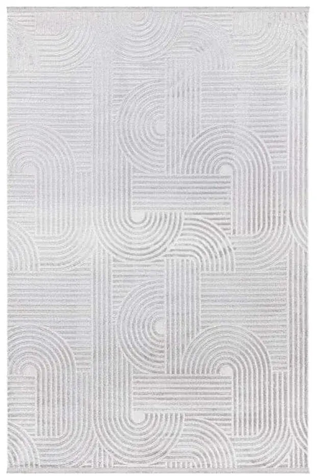 Moda 1131 Gri Minimal ve Modern Tasarımlı Oturma Odası Halısı