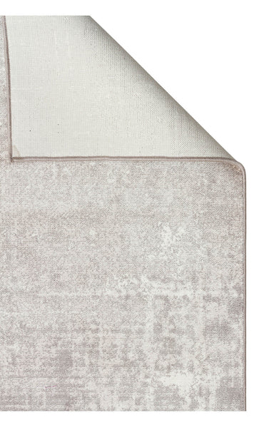 Merano MRN 01 Krem Gri - Geometrik Halı | Sık Dokuma Modern Halı