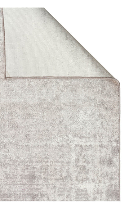 Merano MRN 01 Krem Gri - Geometrik Halı | Sık Dokuma Modern Halı