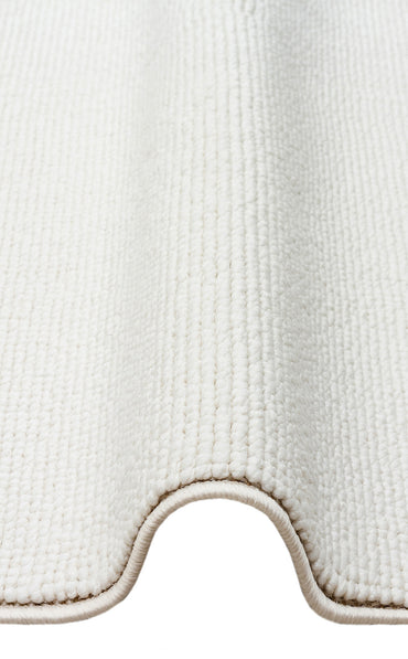 OSL PLAIN WHITE  - OSLO - Hav Toz Vermez Hasır Dokuma Modern Makine Halısı