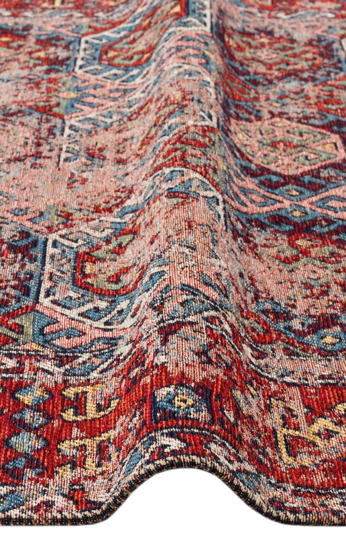 Anadolu Kilim AND 03 MULTY - Yıkanabilir Kaymaz Kilim | Anadolu Desen Kilim