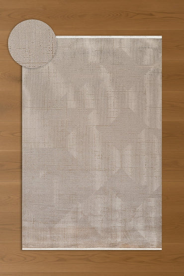 Arbel Viola EI02E Bej Modern Salon ve Oturma Odası Halısı