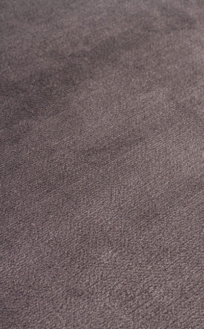Lugano LUG Plain Charcoal - Viskon Halı | Sık Dokuma Salon Halısı