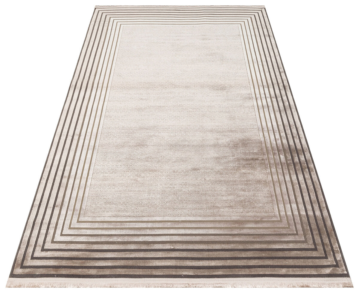 ANT 03 BEIGE NW  - ANATOLIA NEW - Klasik ve Modern Desenli Sık Dokuma Makine Halısı