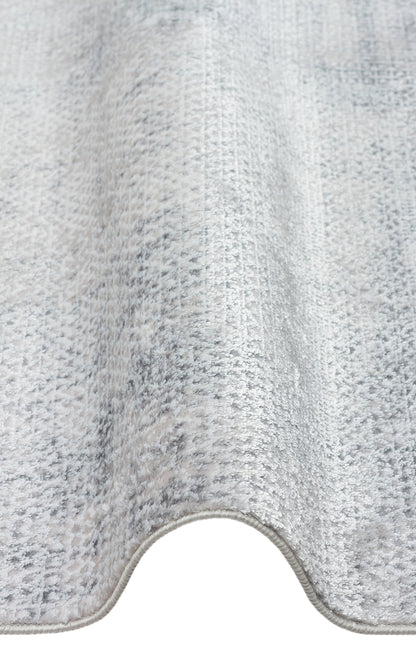 ST 21 GREY XW  - SATEEN - Hav Toz Vermez Yıkanabilir Kaymaz İnce Dokuma Modern Halı 