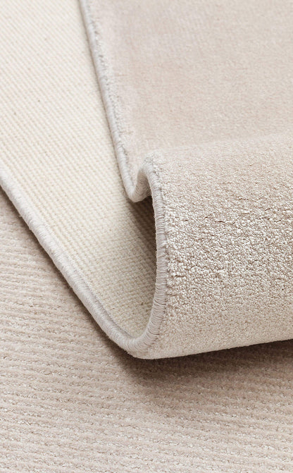 NAP 02 BEIGE  - NAPOLI - Sade Desenli Modern Sık Dokuma Makine Halısı