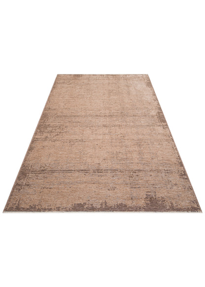 Liza LIZ 05 Vizon XW - Düz Pamuk Dokulu Kilim Kaymaz Tabanlı, Yıkanabilir, Uzun Ömürlü Kilim
