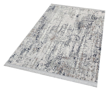 ST 10 SILVER MARINE XXW  - SATEEN - Hav Toz Vermez Yıkanabilir Kaymaz İnce Dokuma Modern Halı 
