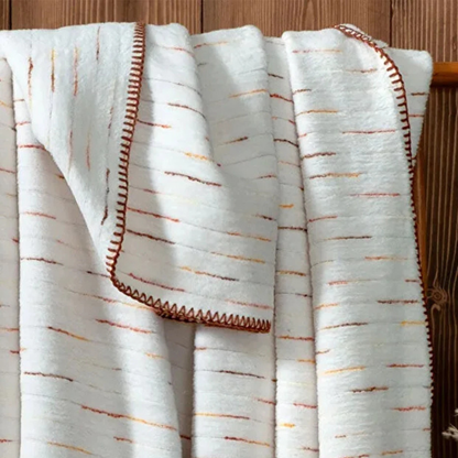 Puledro Pamuklu Battaniye Kahverengi Tek Kişilik