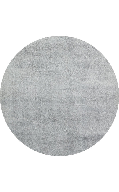 1006 GREY Q  - COMFORT - Kolay Kullanımlı Hav Toz Vermez Yumuşak Dokulu Modern Pofuduk Shaggy Halı