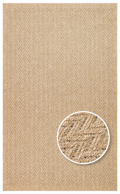 Salda SLD 05 Natural - Suya Dayanıklı Jüt Görünümlü Sisal Halı