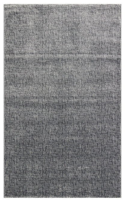 LT 01 DARK GREY  - LOTTO - Hav Toz Vermez Modern Sade Desenli Makine Halısı
