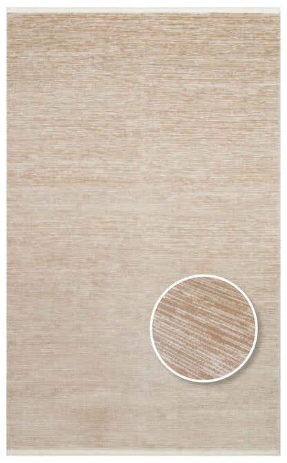 Shade SHD PLAIN Bej - Sade ve Modern Akrilik Makine Halısı