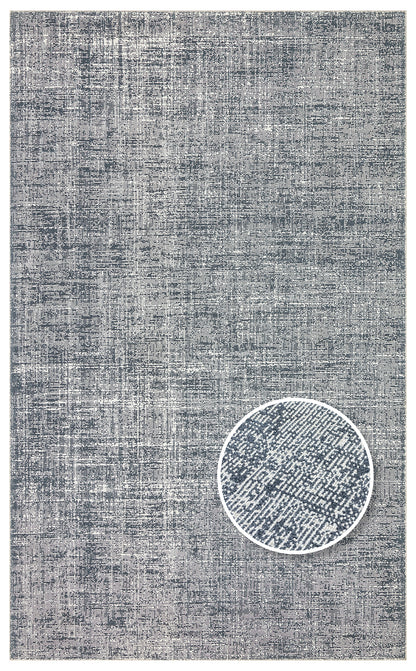 KLH PLAIN ANTHRACITE  - KALAHARI - Özel Dokuma, Modern Sade Desenli Makine Halısı
