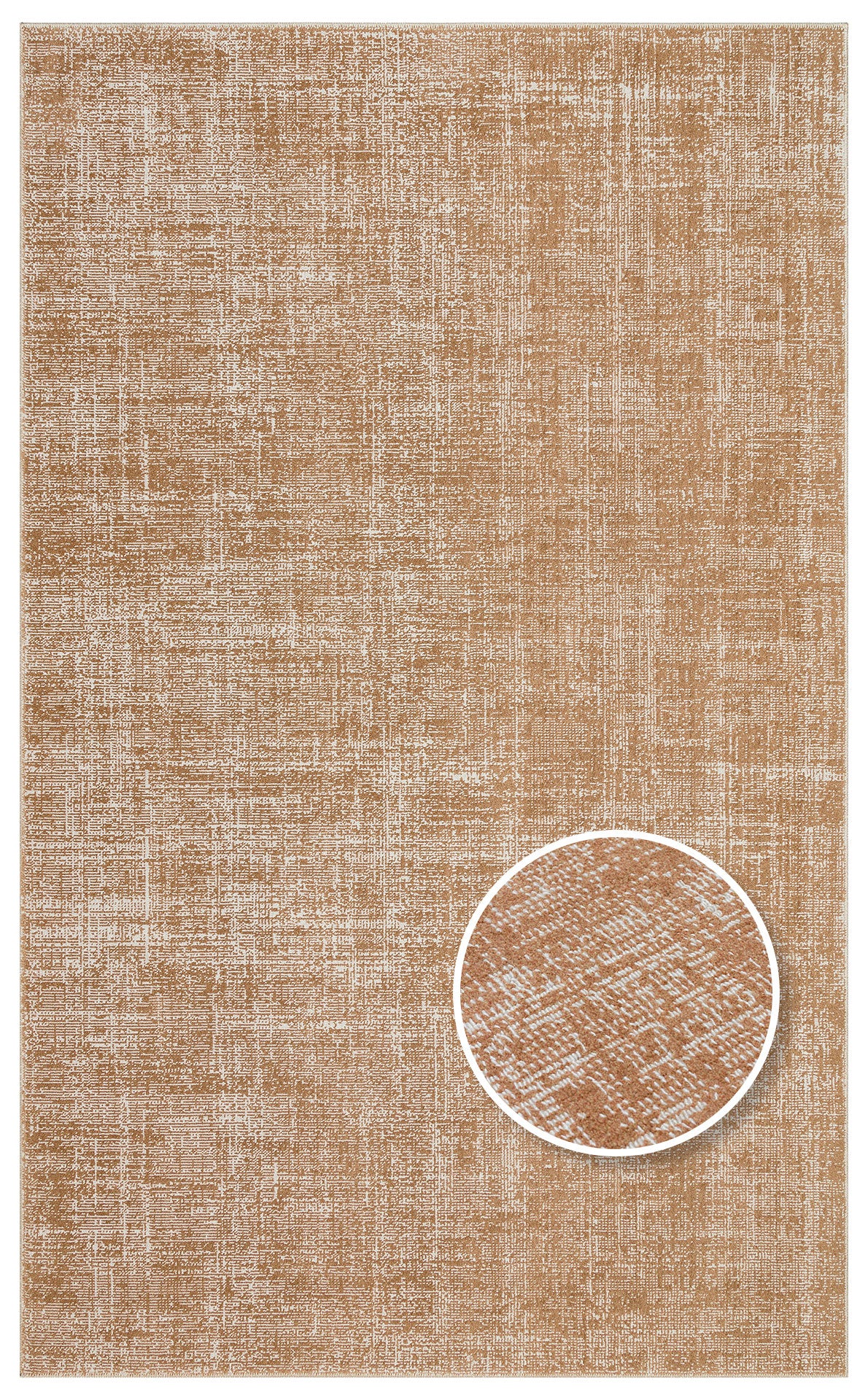 Kalahari KLH Plaın Toprak - Modern Gri Düz Desenli Salon Halısı