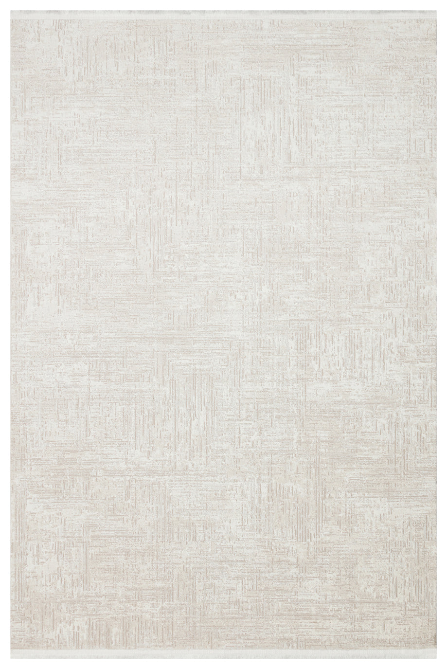 Lagos XW LGS 24 Krem Bej - Hav Toz Vermez Eskitme Desenli Modern Makine Halısı