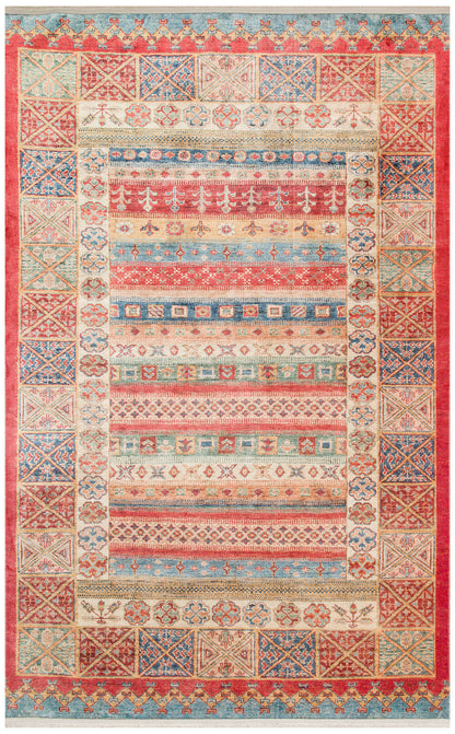 Antıque ATK 04 Çok Renkli - Yıkanabilir Kaymaz Antik Desenli Otantik Kilim