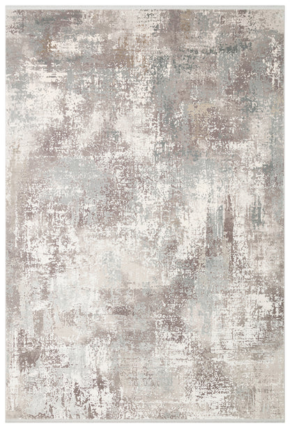 FRESCO XW FS 35 Gri Bej - Eskitme Dokulu Işıltılı Salon Halısı