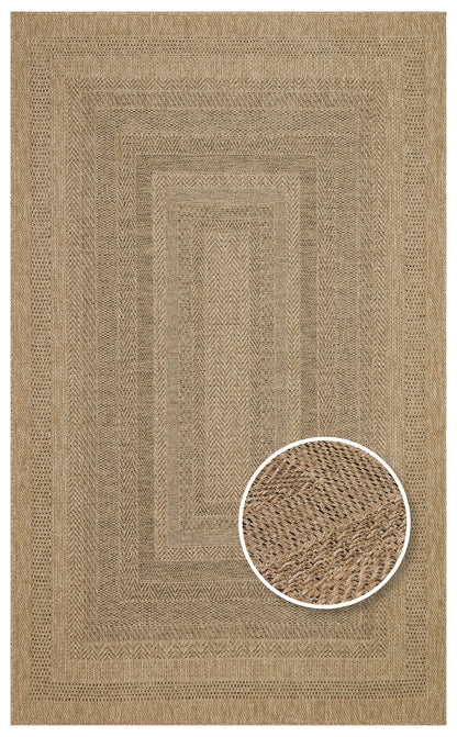 Salda SLD 02 Natural - Suya Dayanıklı Jüt Görünümlü Sisal Halı