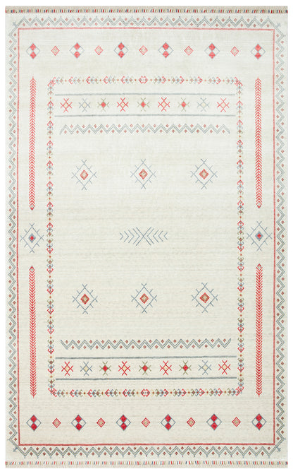 ZR 20 BEIGE  - ZARA - Otantik Desenli El Emeği ile Özel Tezgahlarda Üretilen Modern Uşak Halısı