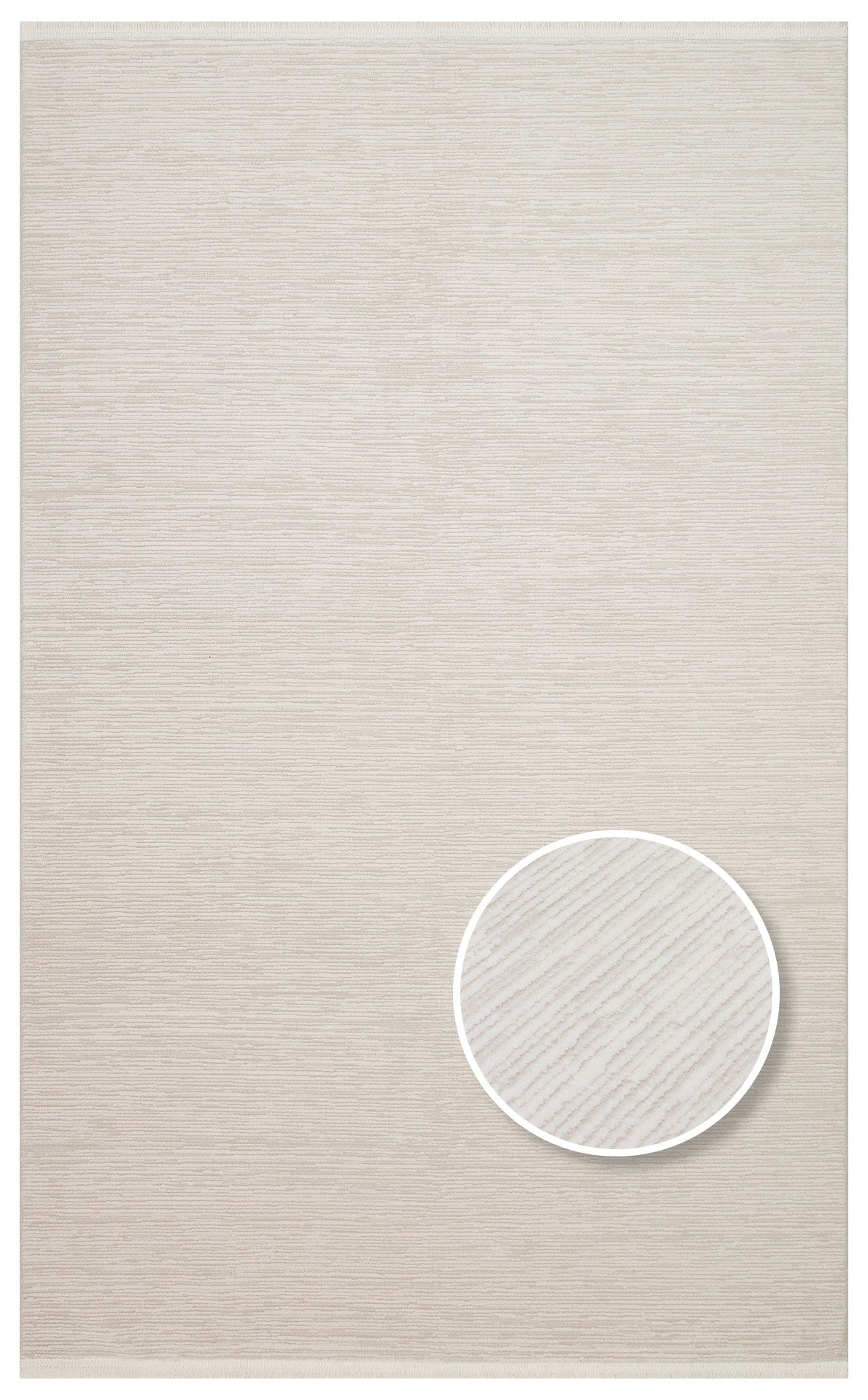 SHADE SHD PLAIN Krem - Sade ve Modern Akrilik Makine Halısı