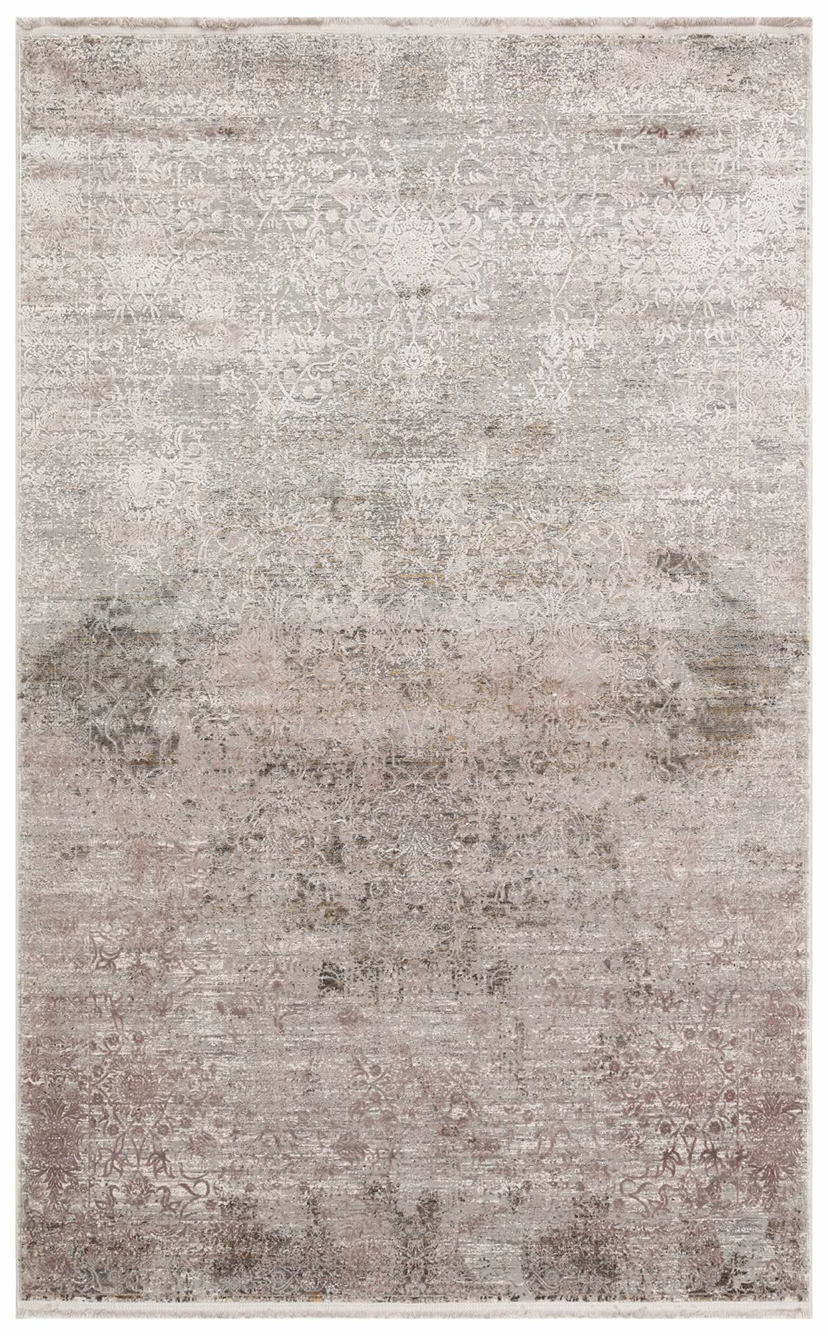 FRESCO DYED FSD 01 Bej - Eskitme Dokulu Işıltılı Salon Halısı