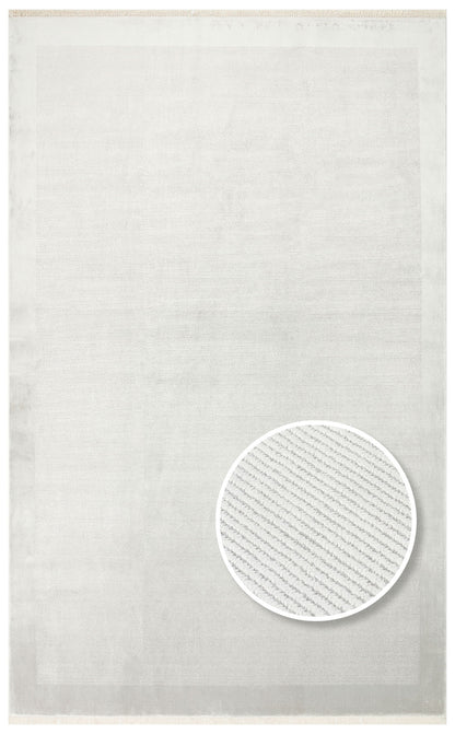 NAP 02 Gri - NAPOLI - Sade Desenli Modern Sık Dokuma Makine Halısı