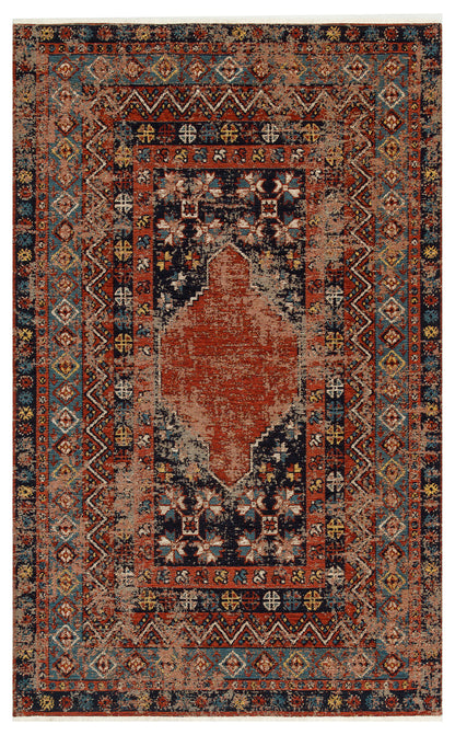 Anadolu Kilim AND 04 MULTY - Yıkanabilir Kaymaz Kilim | Anadolu Desen Kilim