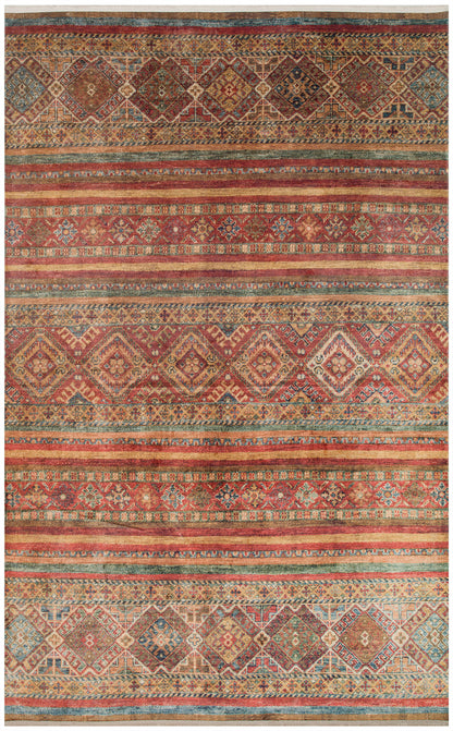 Antıque ATK 05 Çok Renkli - Yıkanabilir Kaymaz Antik Desenli Otantik Kilim