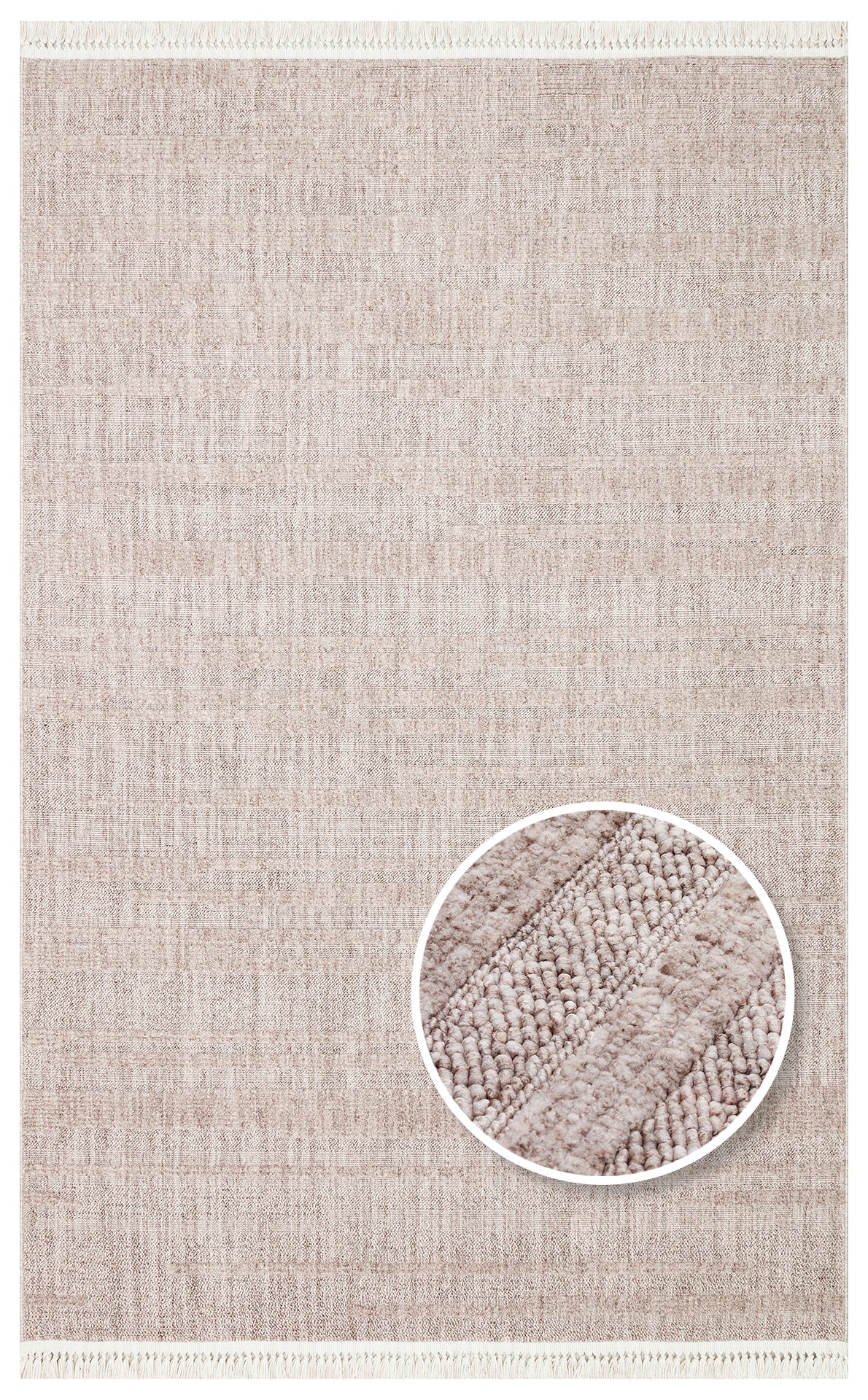 JOY 01 GREY  - JOY - Hav Toz Vermeyen Yumuşak dokulu Modern Makine Halısı