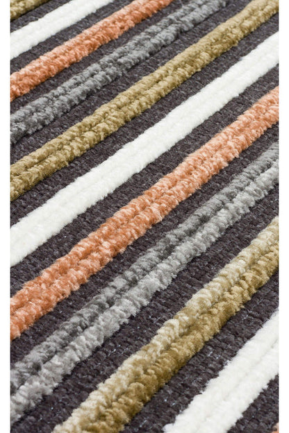 Jkr 01 Multy - Jakarta - Yüksek Alçak Dokulu Hav Toz Vermez Modern Makine Halısı