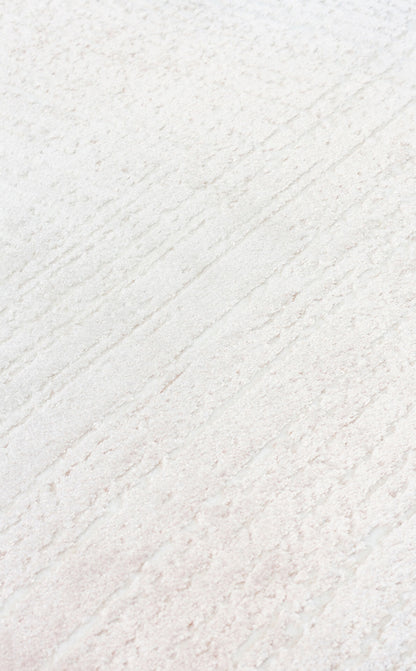 ST 105 POWDER  - SATEEN - Yıkanabilir Kaymaz Tabanlı Hav Vermez Sık Dokuma Modern Halı