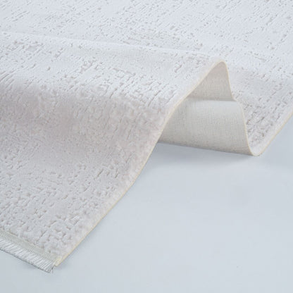 Azur 6511 Krem - Modern Akrilik Halı | Salon Oturma Halısı