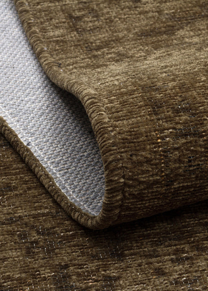 Liza LIZ 03 Yeşil XW - Düz Pamuk Dokulu Kilim Kaymaz Tabanlı, Yıkanabilir, Uzun Ömürlü Kilim