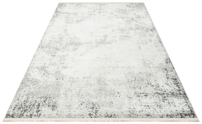 LGS 05 CREAM GREY XW  - LAGOS XW - Hav Toz Vermez Eskitme Desenli Modern Makine Halısı